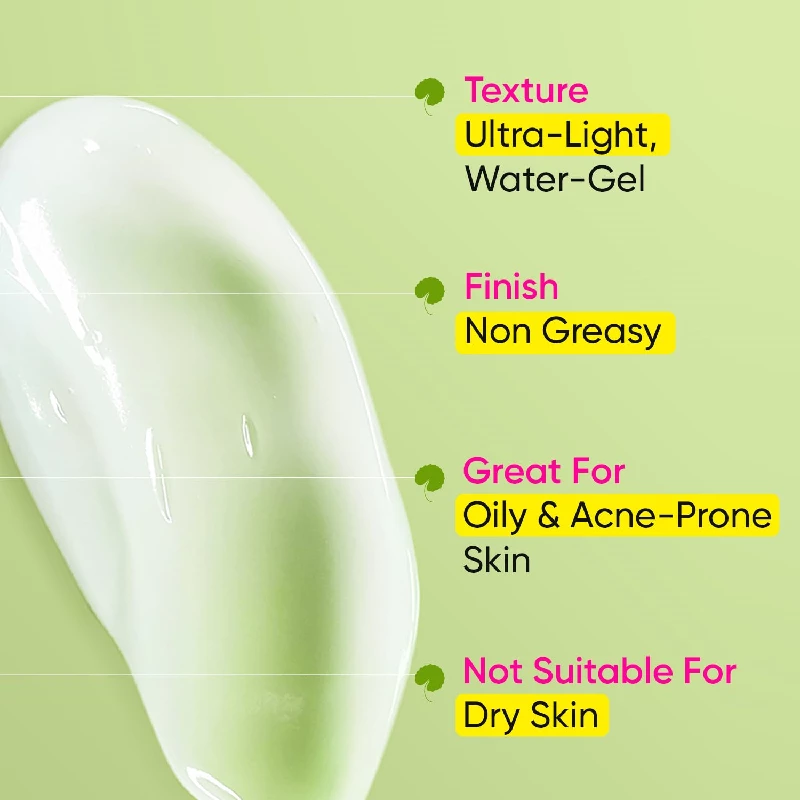 Dot & Key CICA + Niacinamide Oil Free Moisturizer for Acne Prone Skin, 50 g-4.webp